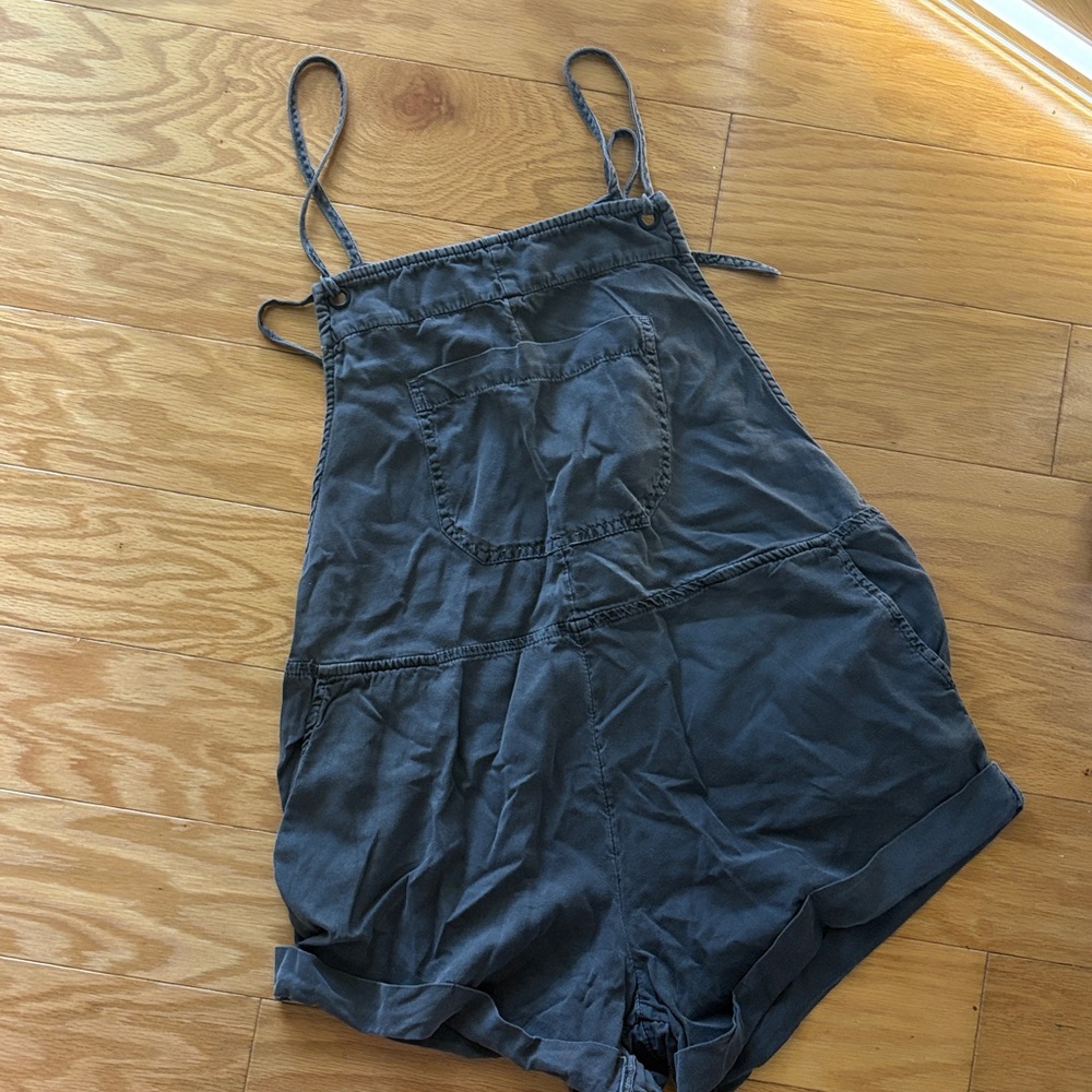 Billabong Women's Charcoal Overalls